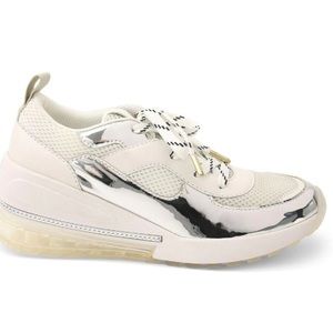 BCBGENERATION WEDDI LACE UP LIFESTYLE FASHION SNEAKERS